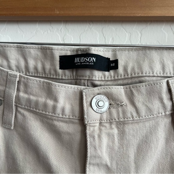 Hudson Jeans Barbara Straight Ankle Tan - Picture 6 of 9